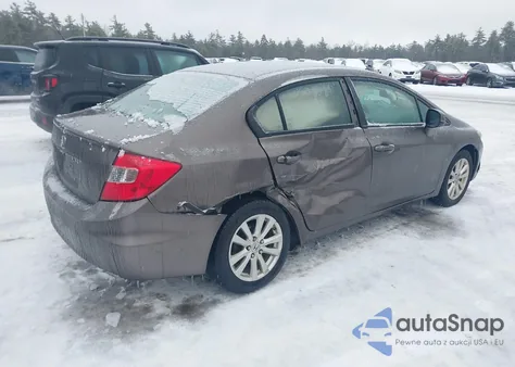 2012 Honda Civic Ex z USA, uszkodzony, nr VIN 2HGFB2F84CH610661